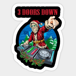 3 DOORS DOWN BAND Sticker